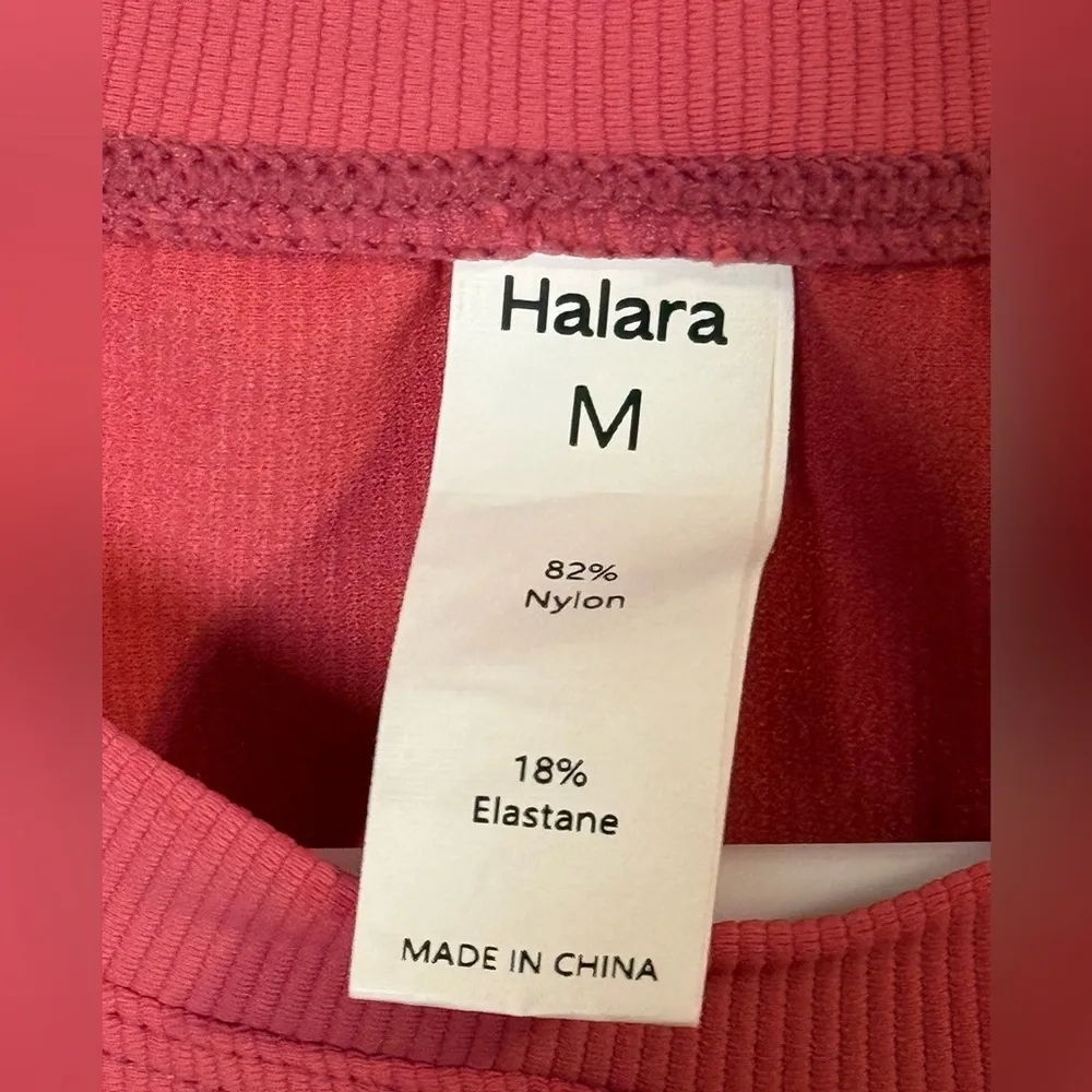 Halara Patitoff Flow Crew Neck Sleeveless Cropped Yoga Top, sz Med - Image 2