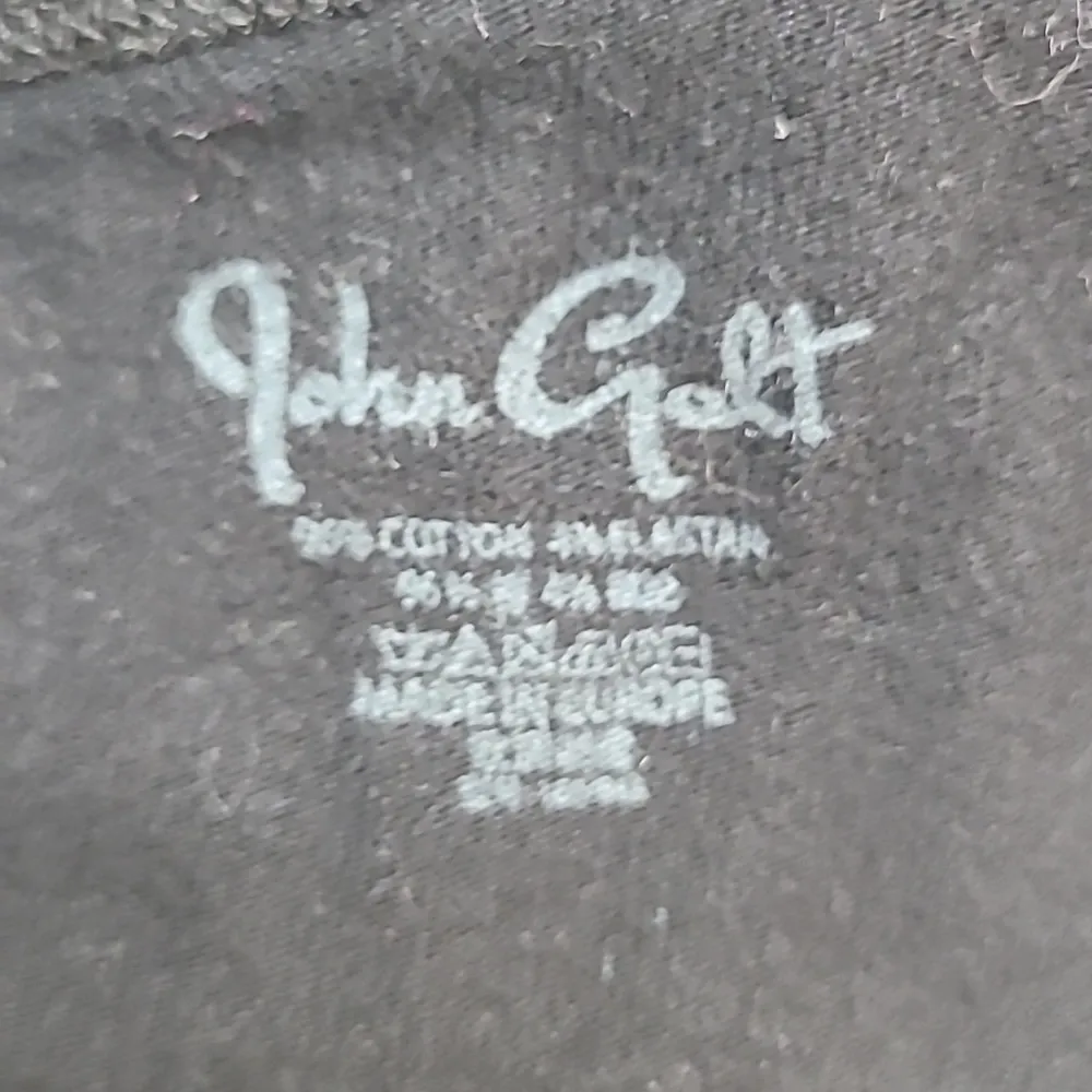 John GOLT PACSUN One Shoulder Crop Top Size S Black - Image 4