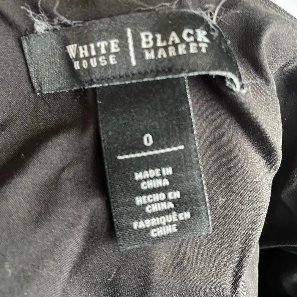 White House Black Market Pencil Skirt Black and white pattern Size 0 - Image 34