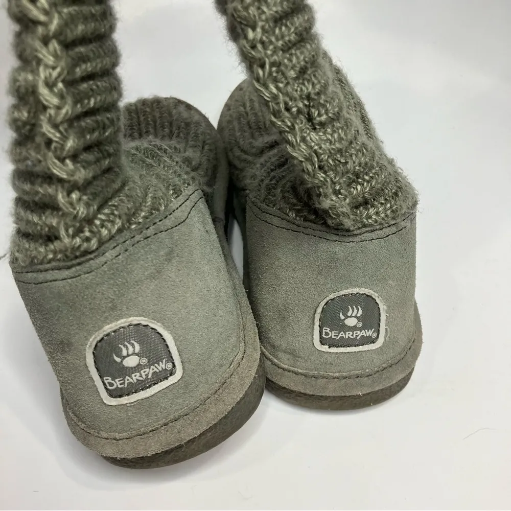 Women’s bearpaw knit tall‎ boots size 8 - Image 3