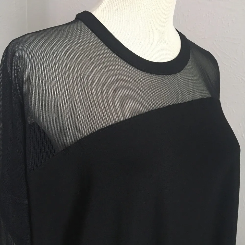 KAMALIKULTURE by Norma Kamali illusion top dress Sz small - Image 5