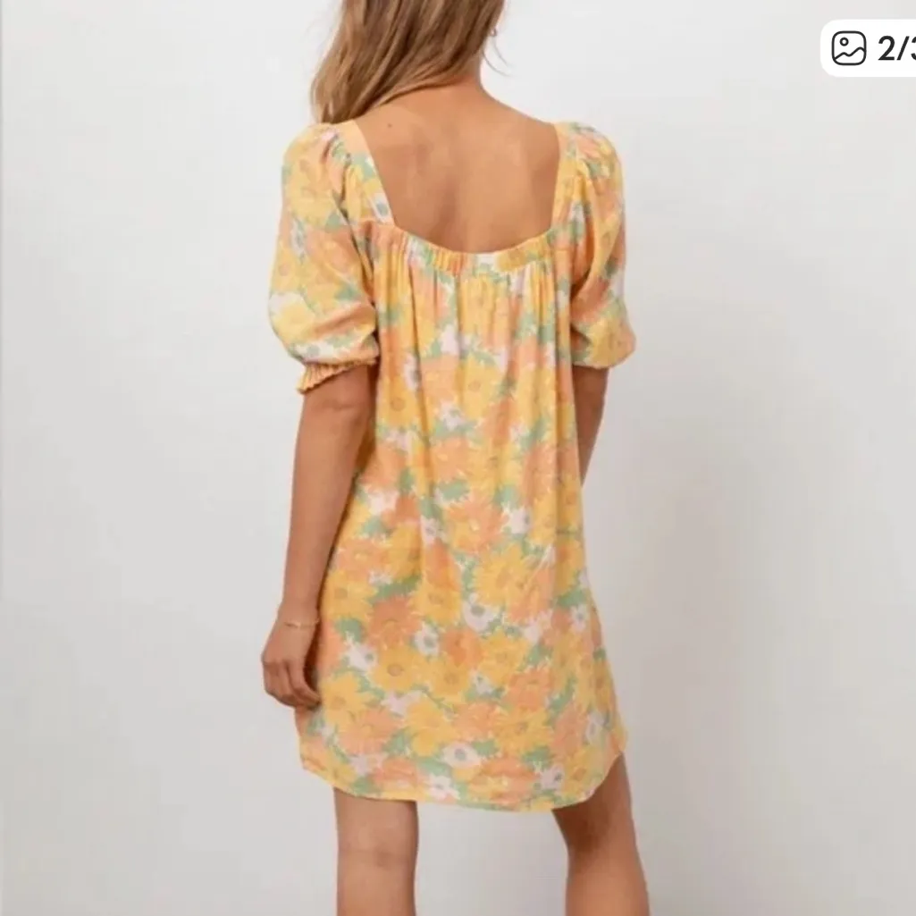 RAILS Isa Daisy Meadow Linen Blend Dress Size XS - Image 2