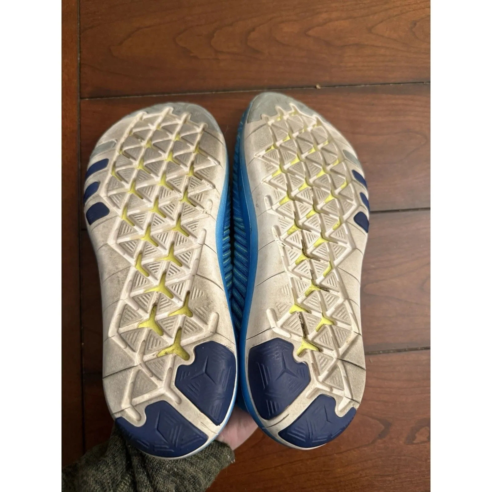 Nike  Free Transform‎ Flyknit Women's Size 9.5 Training Running Shoes Blue - Image 6