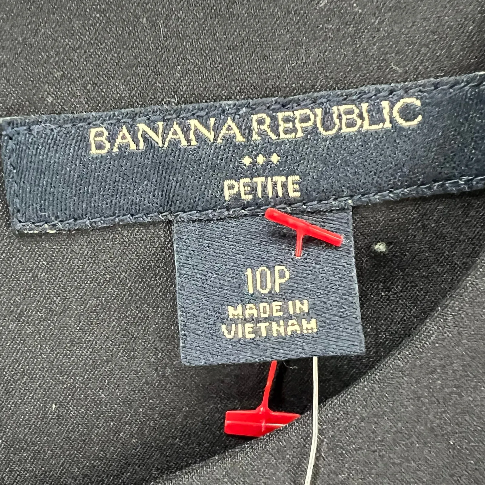 Banana Republic Sheath Dress 10P Black Solid Sleeveless Career Timeless Classic - Image 11