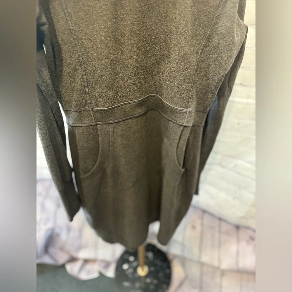 Athleta Hooded Sweatshirt Dress Size Small - Image 6