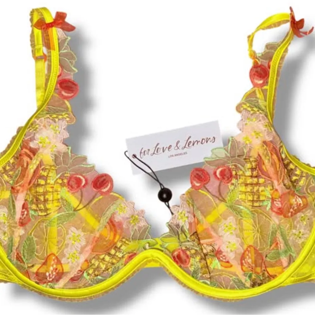 FOR LOVE & LEMONS 🍋 - Mirabelle Underwire Bra - 38C - NWT (Retails for $139) - Image 4