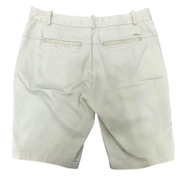 Women's Polo Golf Ralph Lauren Bermuda Shorts Chino Casual Beige‎ Size 6 Tan - Image 7