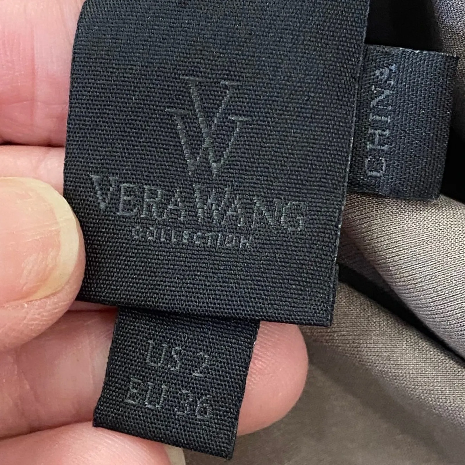 Vera Wang Silk cowl neck Dress Size 2 in champagne floor length cocktail party - Image 6