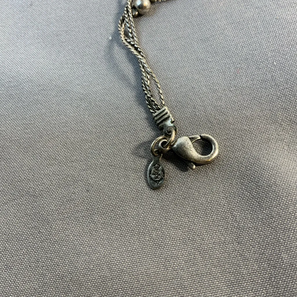 Premier Designs Wood and Lucite Multi-Strand Beaded Necklace - Image 3