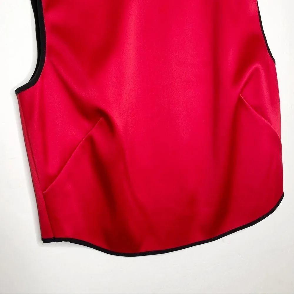 Carlisle New York Color Block Sleeveless Top and Asymmetric Skirt Matching Set - Image 4