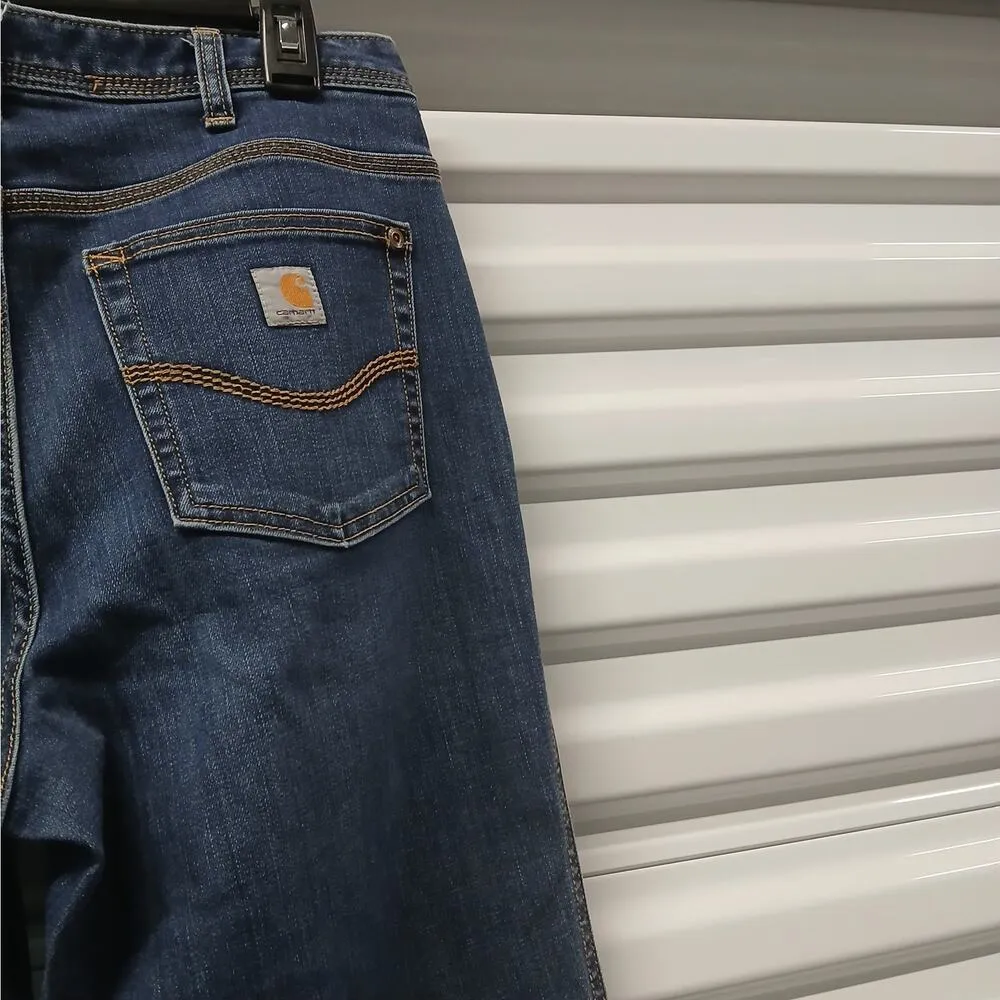 Carhartt Original Fit Women's Jeans Size 8 Blue Denim Mid Rise Gorpcore Grunge - Image 5