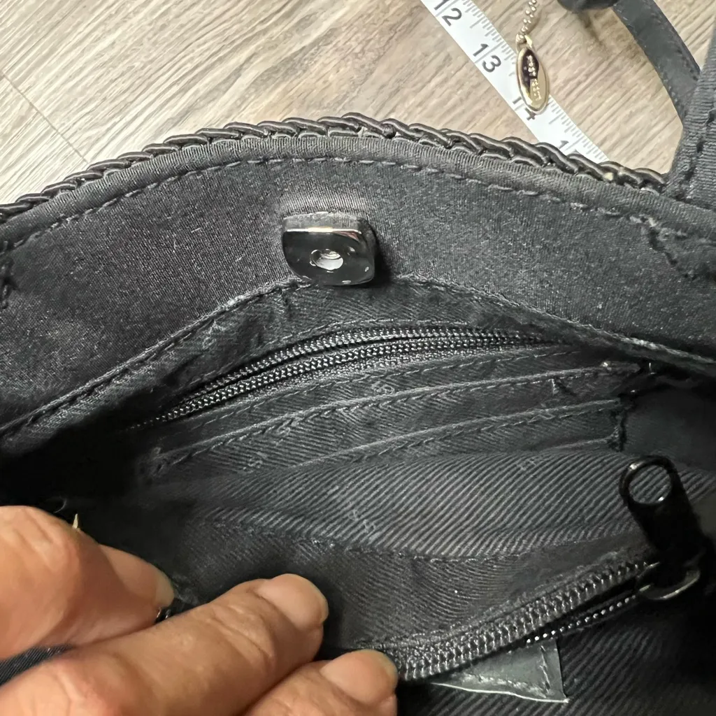 Liz Claiborne Black Shoulder Bag - Image 7