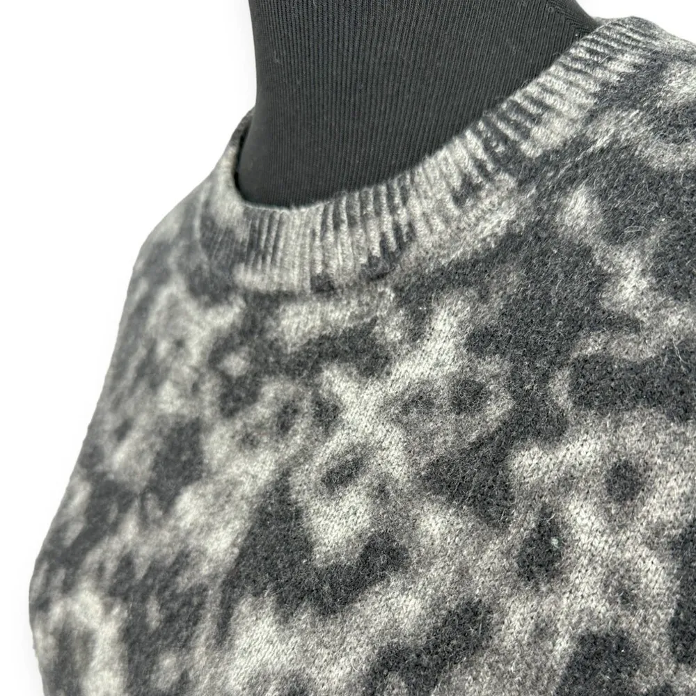 LINE | Large | Braden Thunder Grey Print Baby Wool - Image 2
