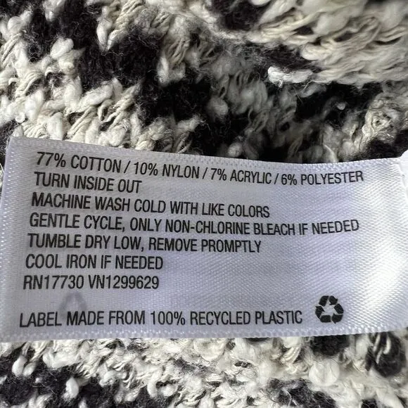 Knox Rose‎ Women's Mock Turtleneck Marled Pullover Sweater  Size Medium Chunky - Image 3