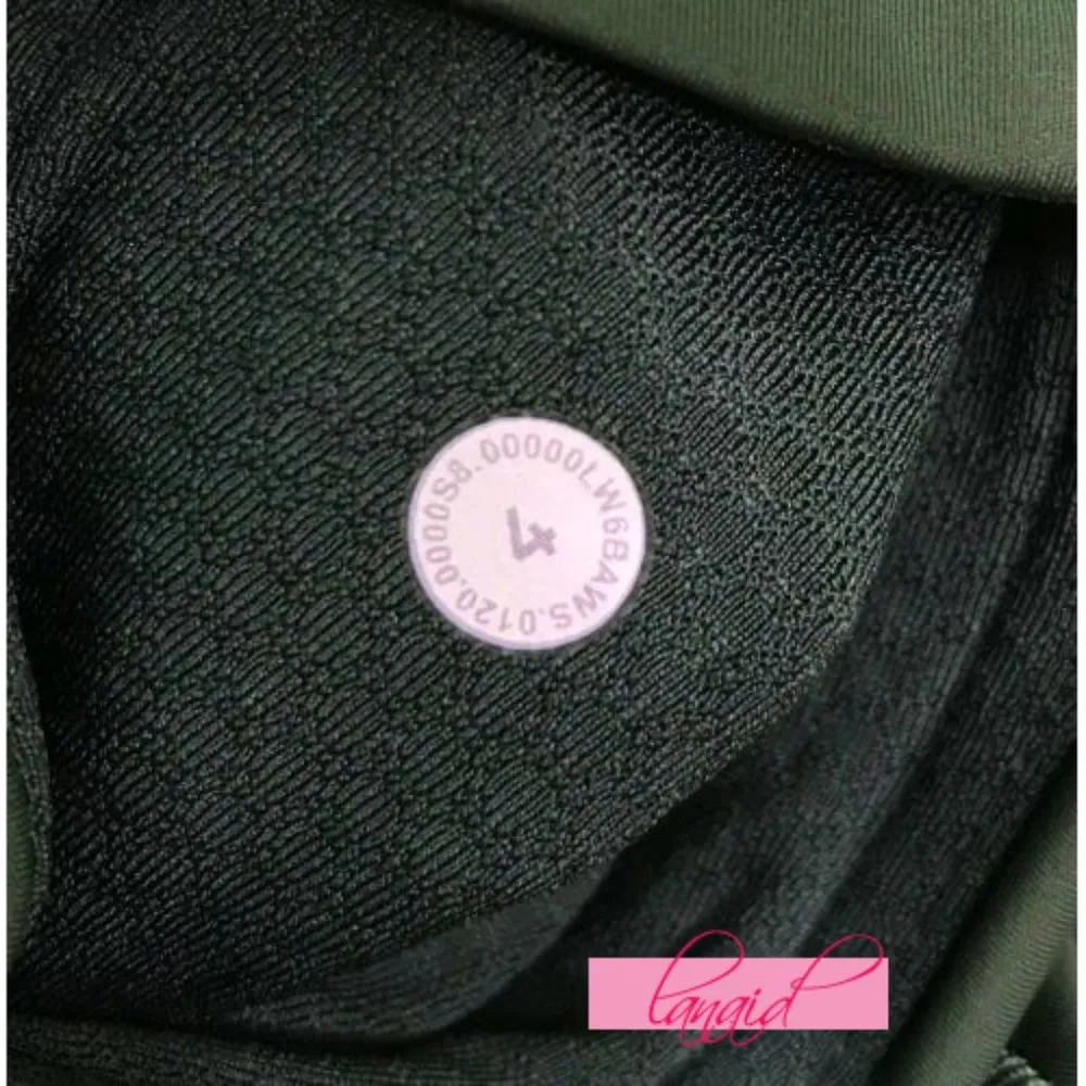 Uncovered Strength High-Rise Algae Green Mesh Cut-Outs Olive Tights 4 - Image 9