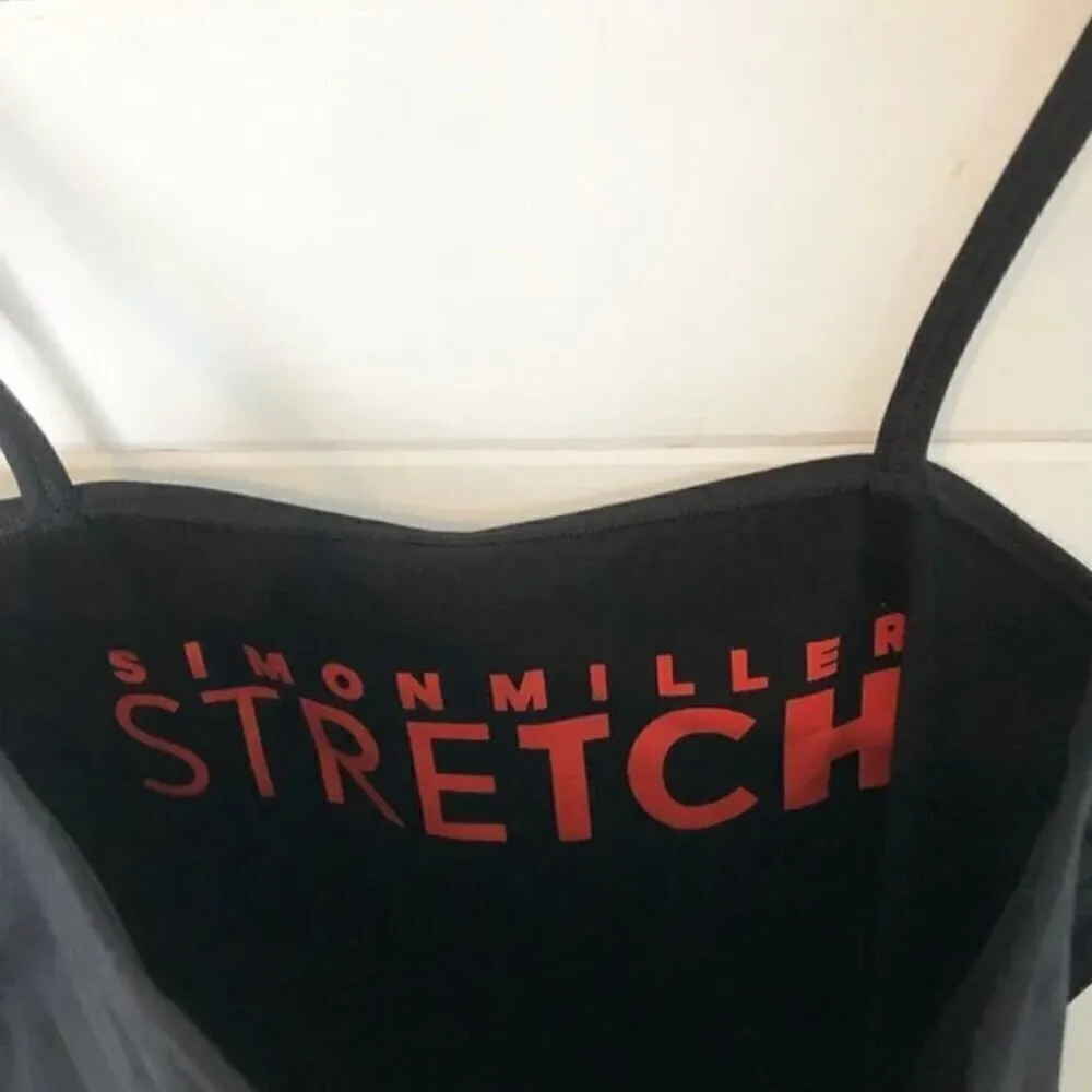 Simon Miller Ano Square Neck Bodysuit M / L Black Cami‎ Size undefined - Image 6