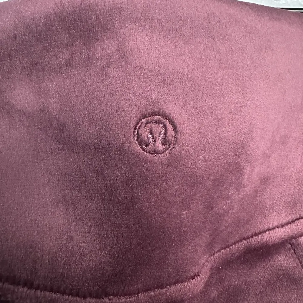 Scuba High Rise Mini Skirt Velvet NWT Size XL (GARN) LW8AL9S - Image 9