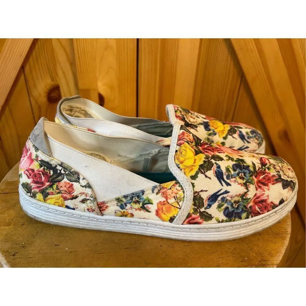 BLOWFISH MALIBU Fritz Floral Slip-on Shoes Size 8.5 - Image 3