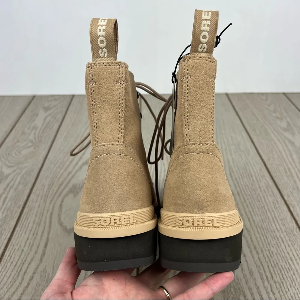 Sorel Women's Hi-Line Lace Boot US5.5 Canoe / Tawny Buff $185 - Image 6