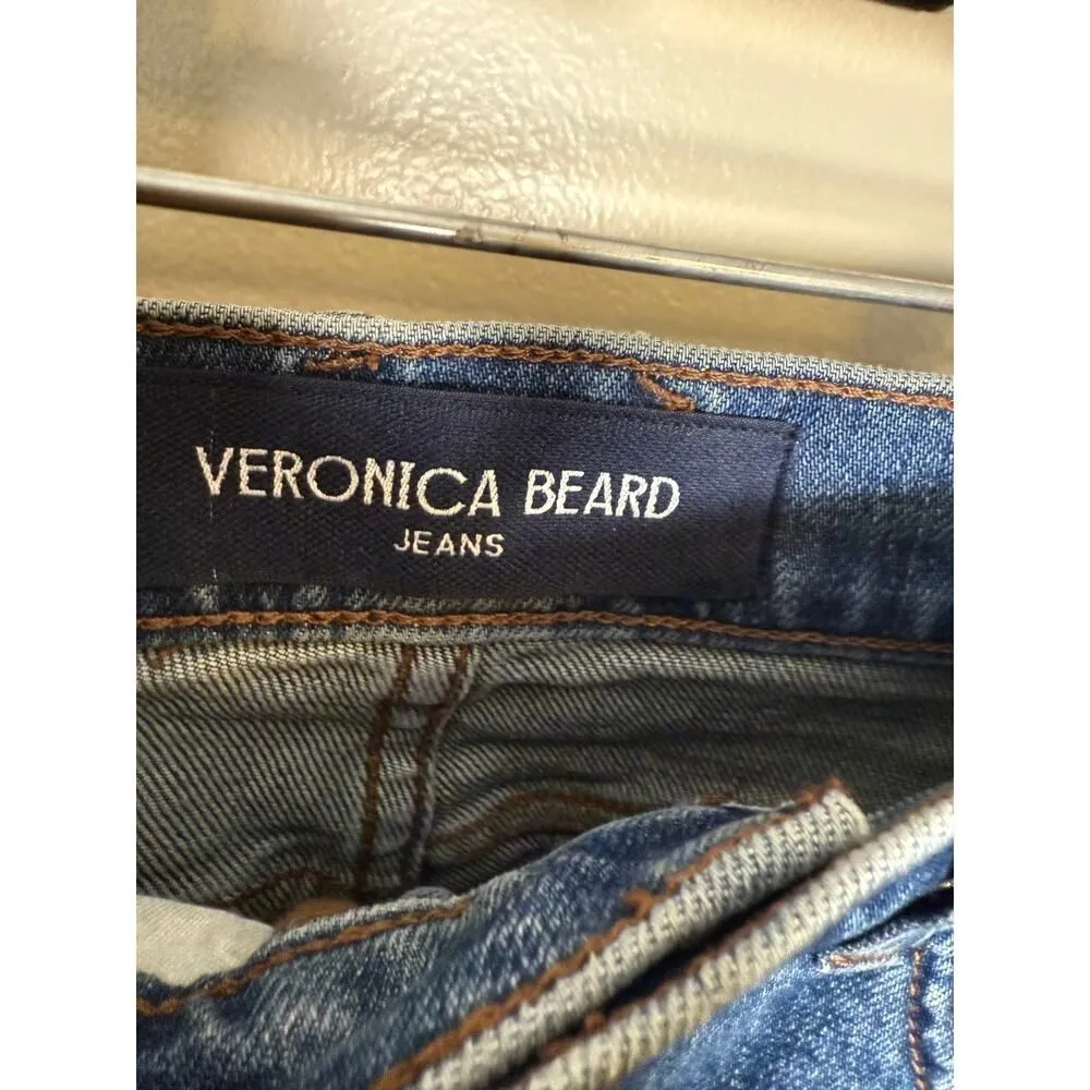 Veronica Beard Dylan Cuffed Straight-Leg Jean in Thriller Wash Sz. 27 - Image 3