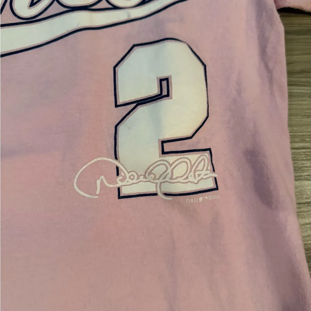 Pink Derek Jeter Yankees Graphic T - Image 4