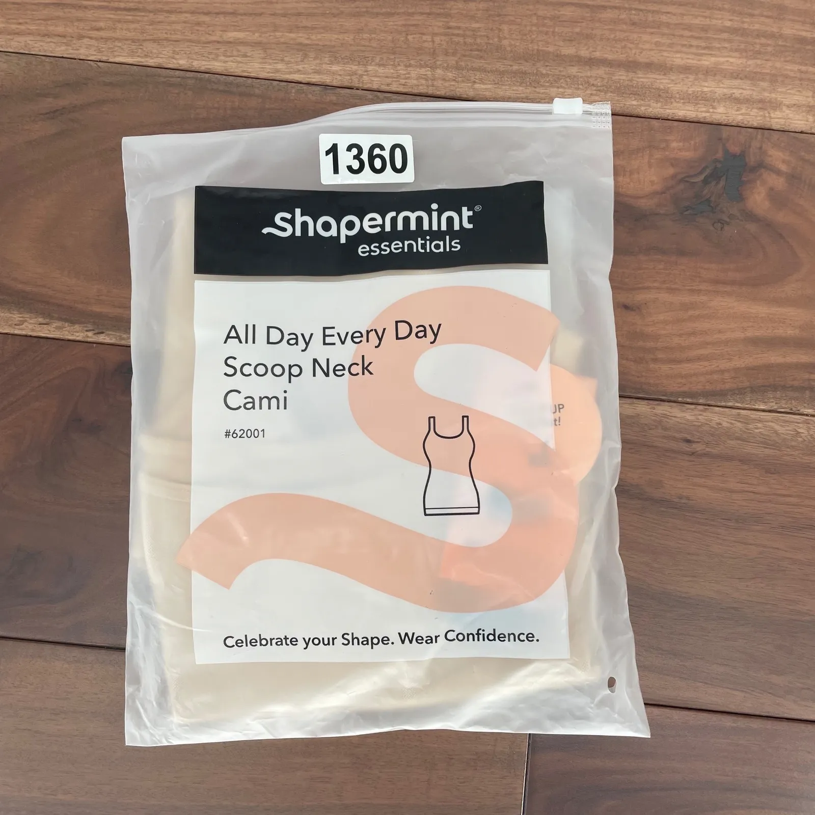 Shapermint Essentials All Day Every Day Scoop Neck Camisole Chai XL Tan - Image 5