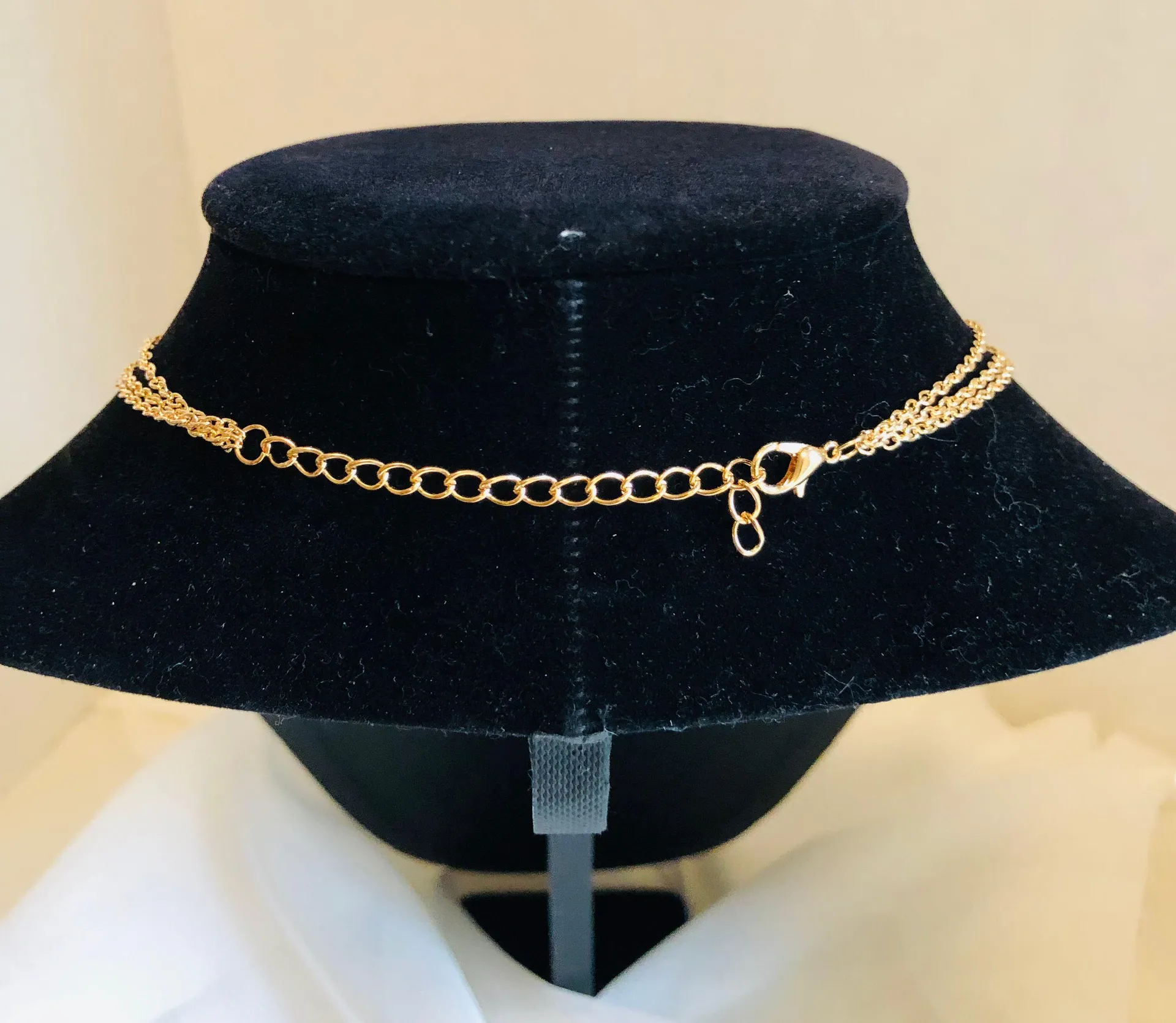 Bohemian Multi Layer Pendant Necklace Blue - Image 6