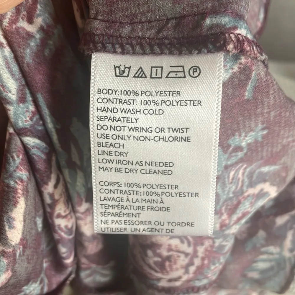 Kimichi blue UO floral rose purple sweetheart dress - Image 12