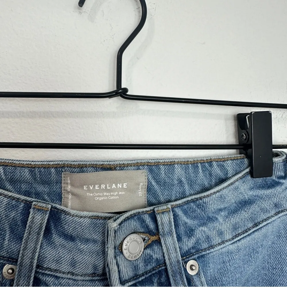Everlane The Way-High Jean Light Wash High Waist size 23 Long - Image 5