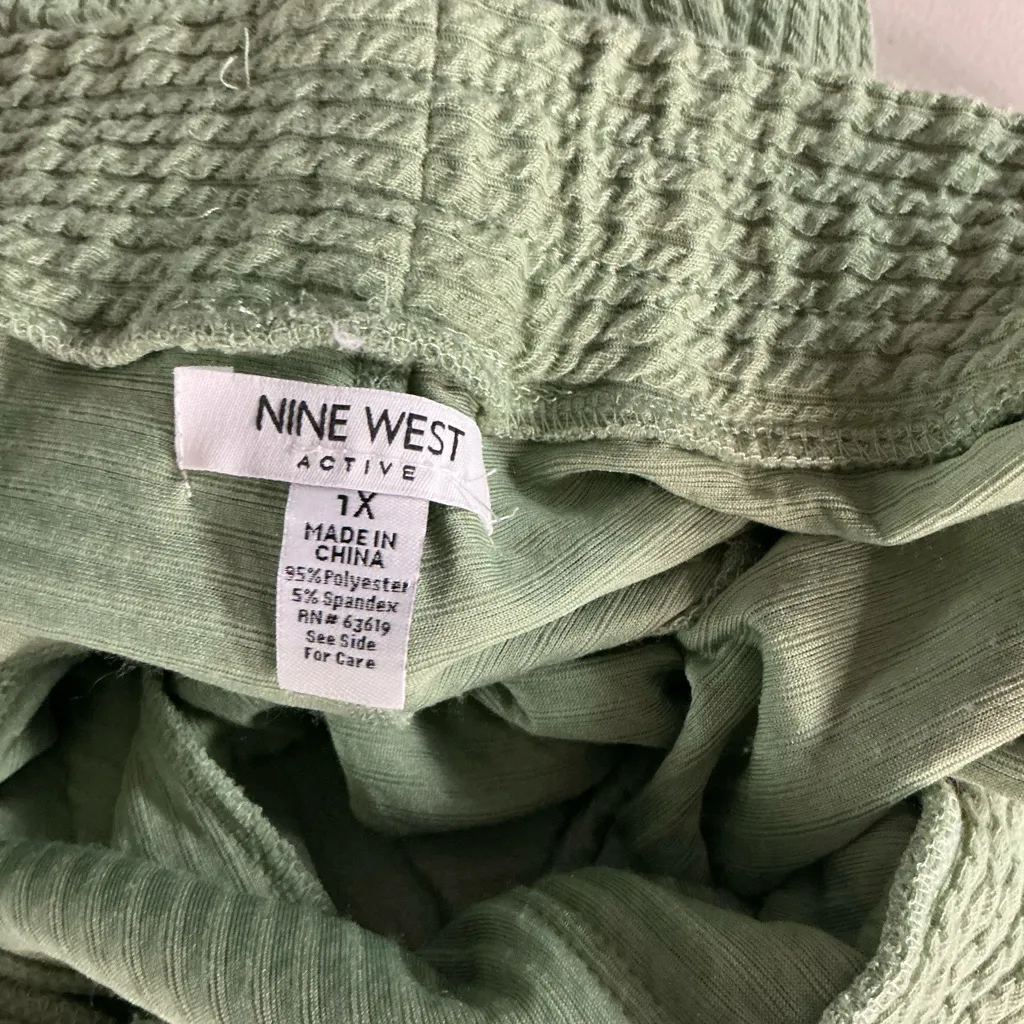 Nine West Sage Textured Joggers - Image 7