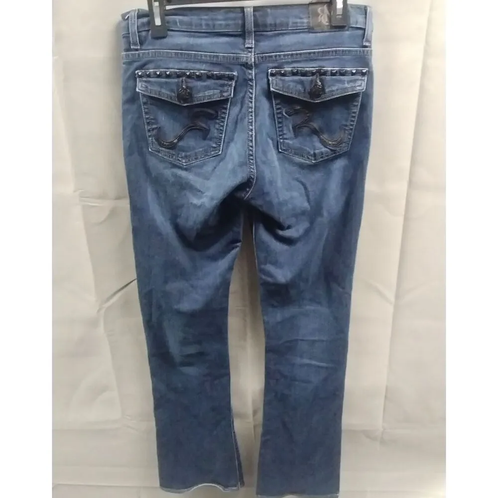 Rock&Republic Women's Blue Pants/Jeans/Bootcut Sz10 SKU 3589 - Image 2