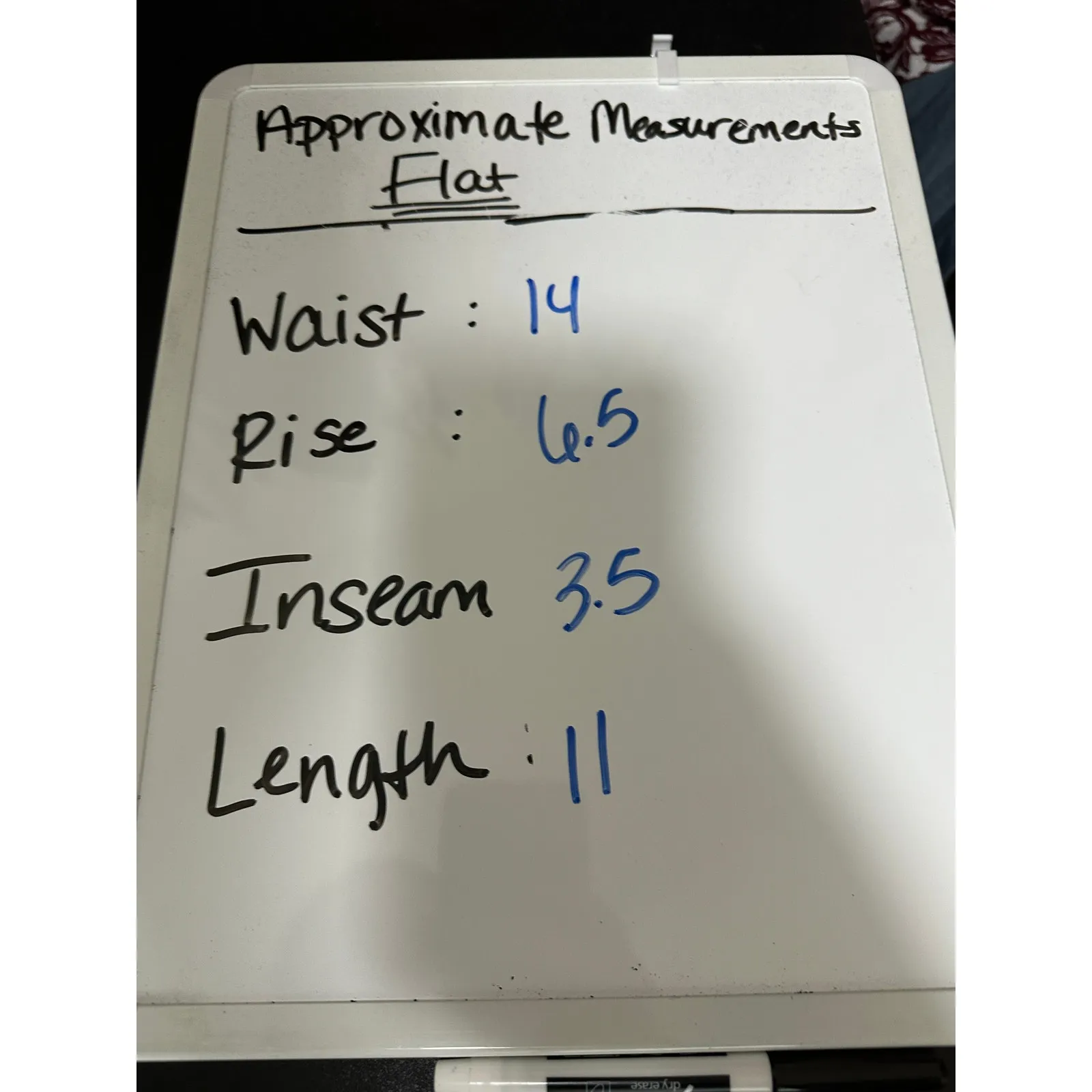 Hollister Rolled Cuff Medium‎ Wash Blue Cotton Blend Denim Shorts Women's Size 3 - Image 6