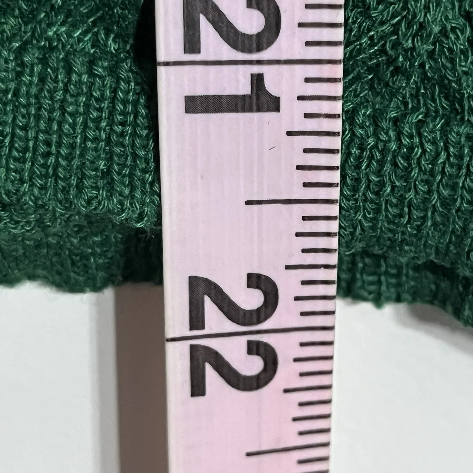 Zara Green Knit Tank Top Textured Pattern With Front Buttons Size Medium - Image 7