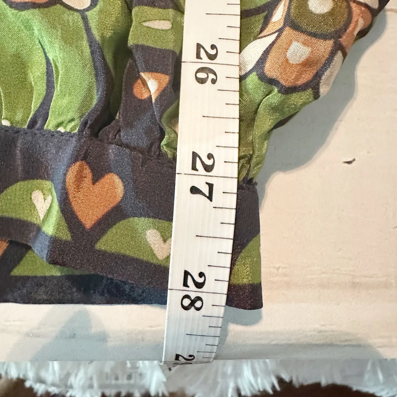 Farm Rio Black Martina Scarf V Neck Jumpsuit Size XL Casual - Image 8