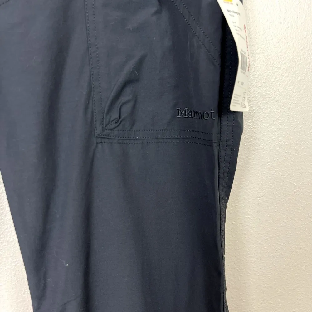 Marmot  Womens Ginny Pant UPF 30 Size 8 Hiking Convertible Roll Tab Dark Gray - Image 5