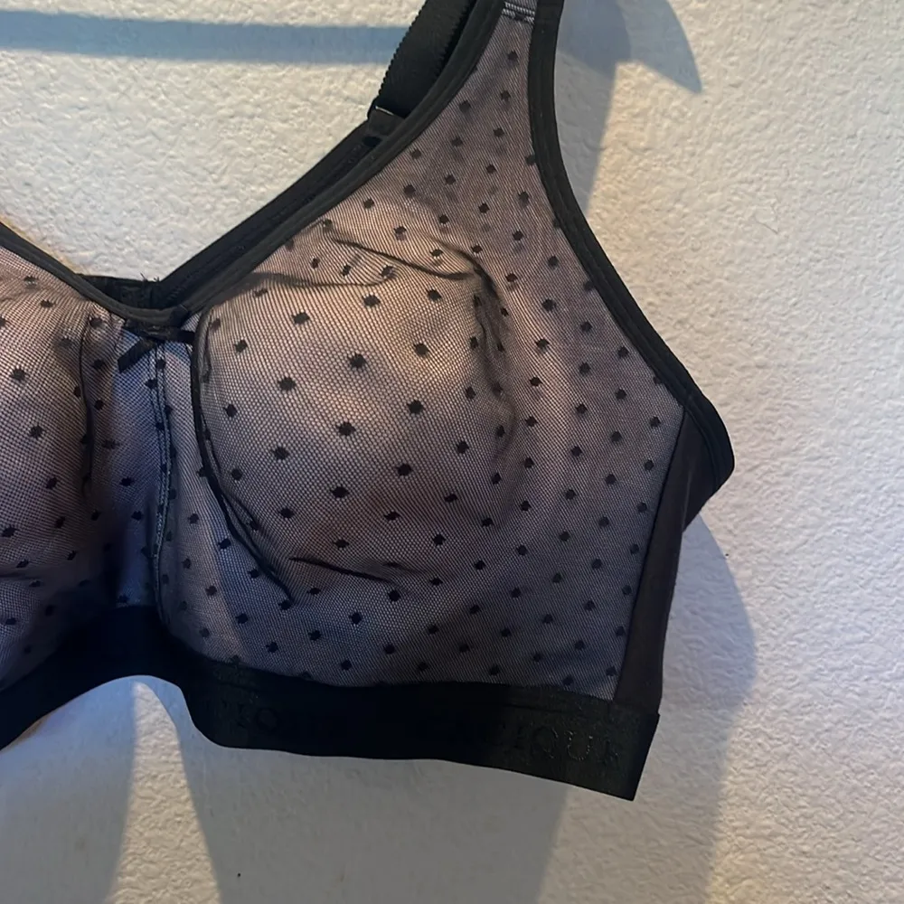 Cacique Comfort Solutions No wire Wire free Black Lace Bra Size 46B - Image 4