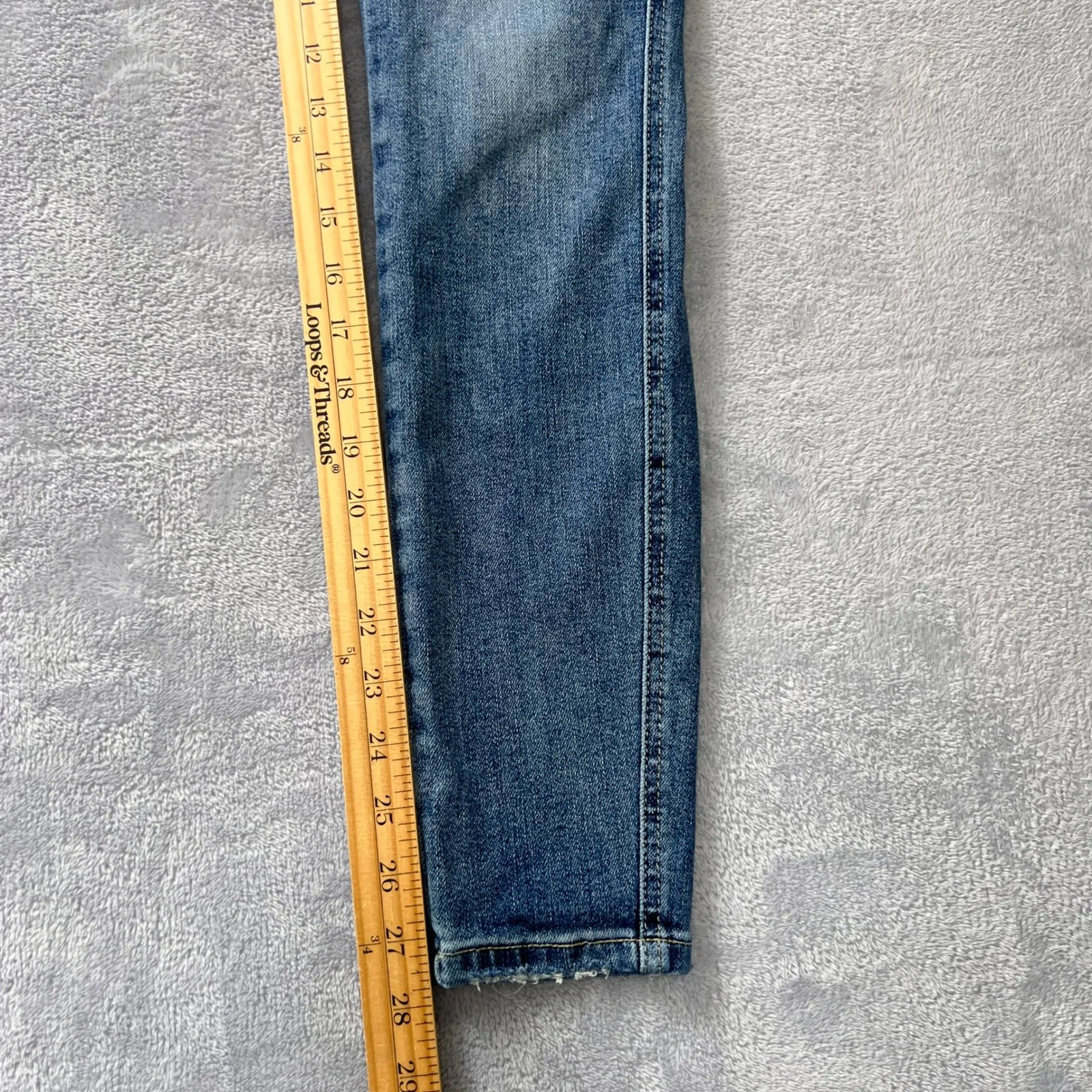 Judy Blue High Waist Tummy Control Contrast Wash Skinny Jeans 3/27 JB88767 MD-CO - Image 8