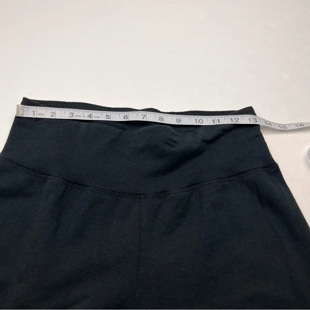 Eileen Fisher Womens Size Small Black High Waist Tapered Leg Pant Pull On Tencel - Image 5