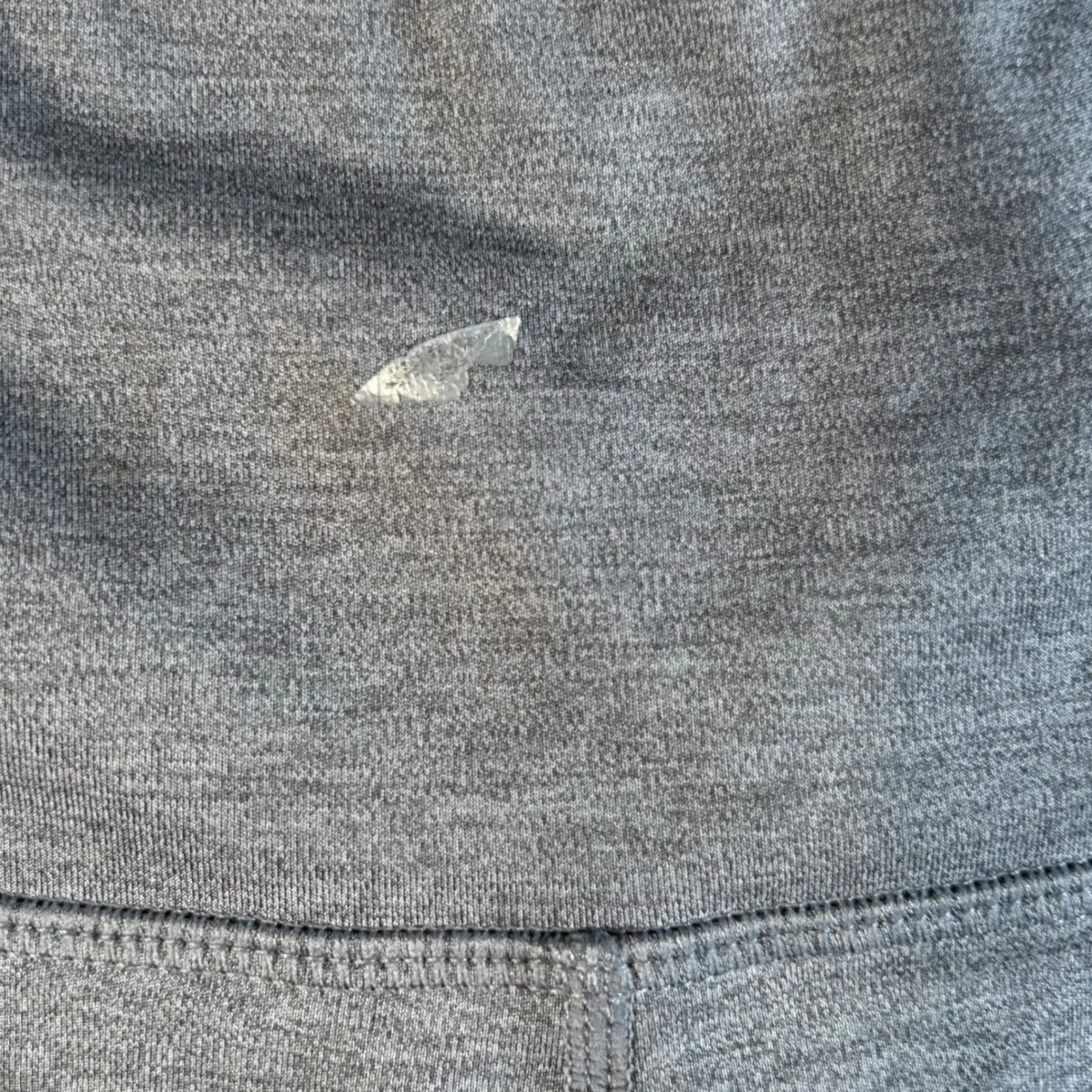 Earth Yoga Cropped Leggings Athleisure Gray Sustainable Spandex Size XXL - Image 6