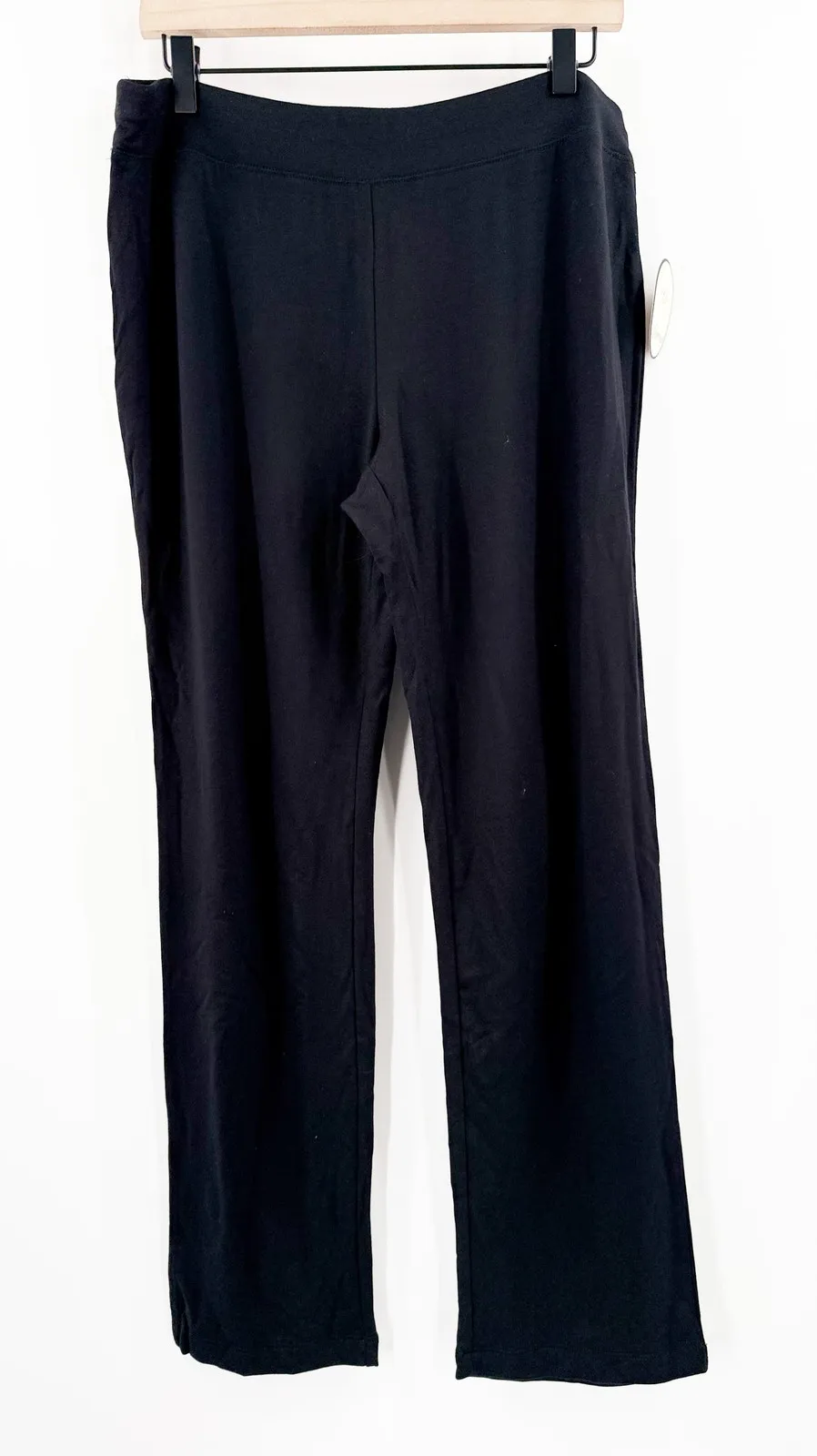 SOMA Ankle Pant SZ Large Regular LLW Divine Terry Black NWT Pajamas Comfy Lounge - Image 1