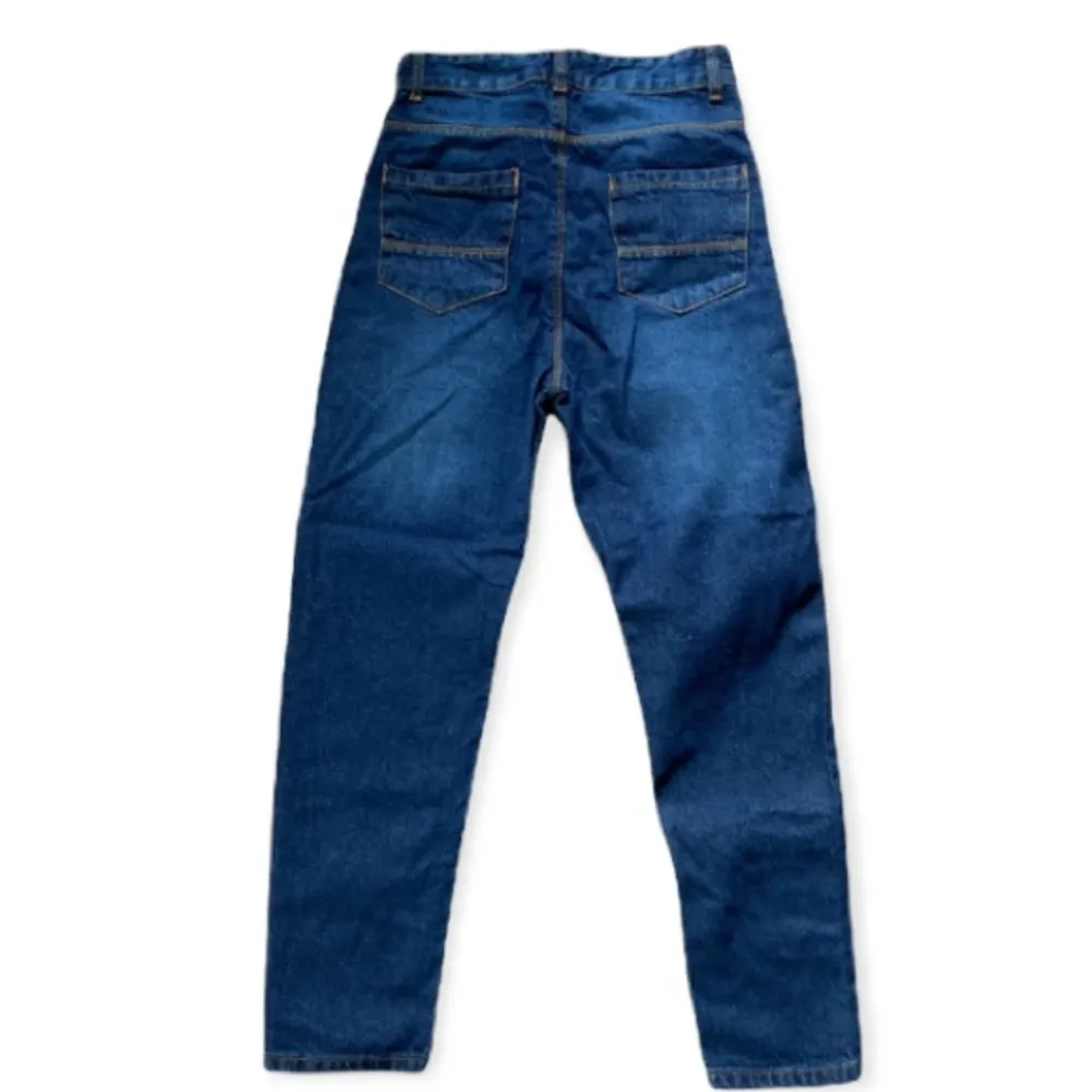 Boohoo Blue Mom Jeans Basic 5 Pocket Denim Jeans Size 2 NWT - Image 3