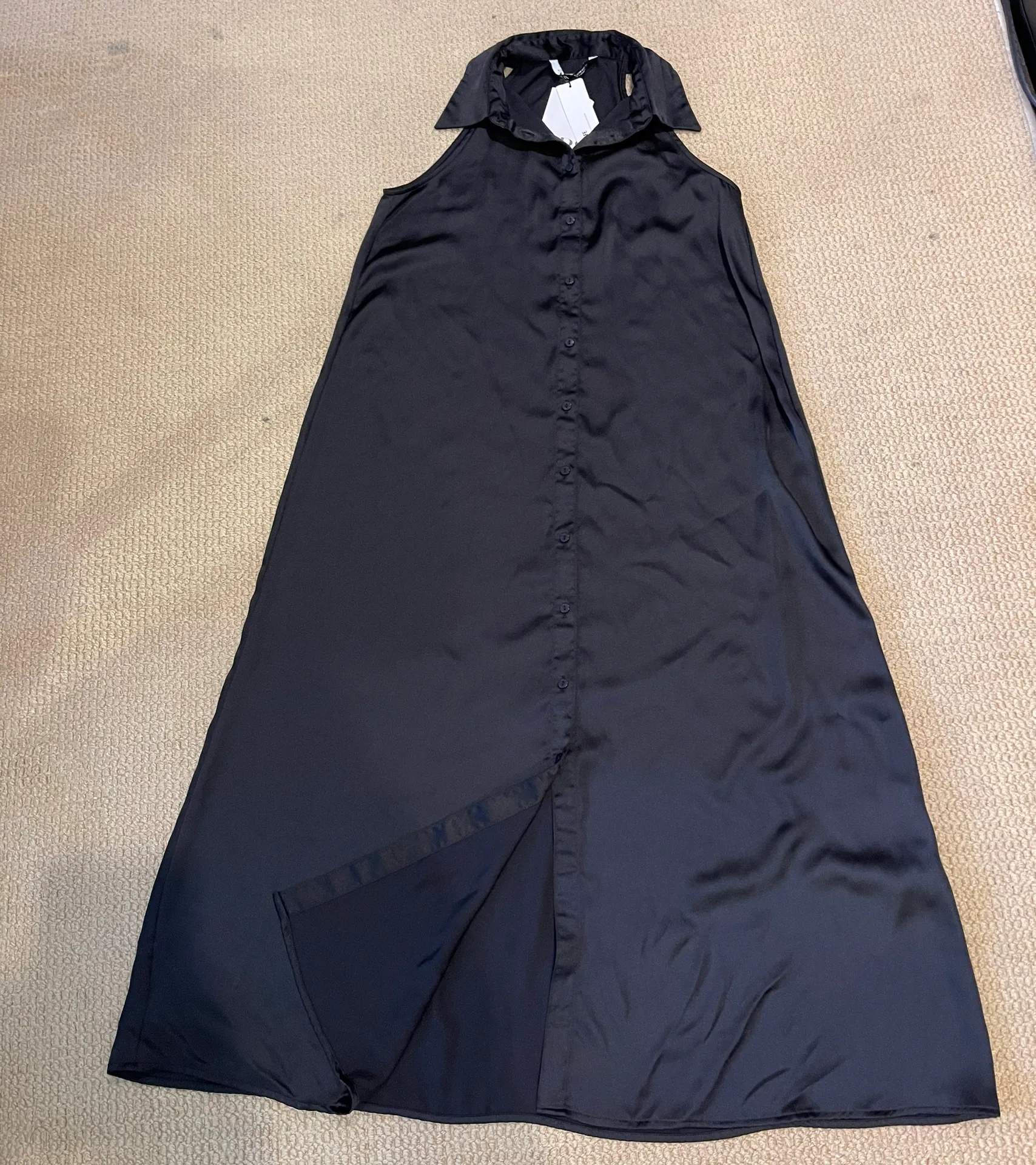 satin shirt dress size XS - Image 2