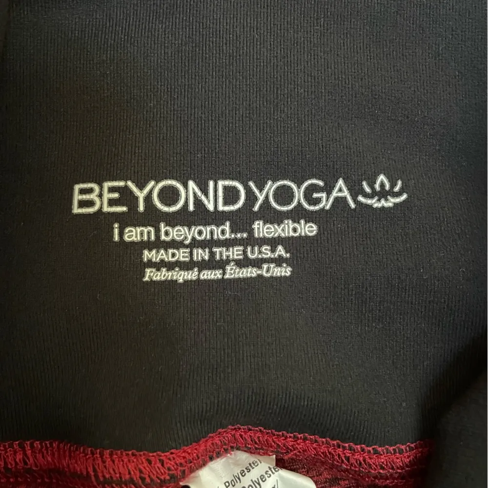 BEYOND YOGA Spacedye Full Length High Rise Legging in Black Plumberry Size S - Image 6