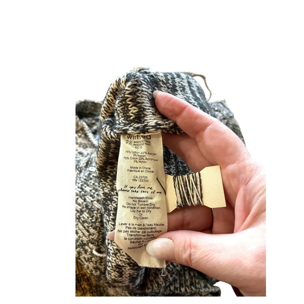 Wilfred Patch Pocket Sweater Beige Size XS - Image 4