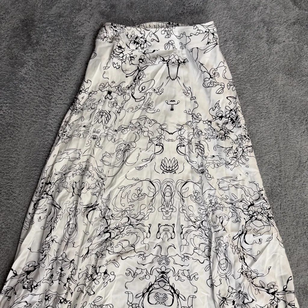 Soft Surroundings Amaranth Maxi Skirt Size Small - Image 7