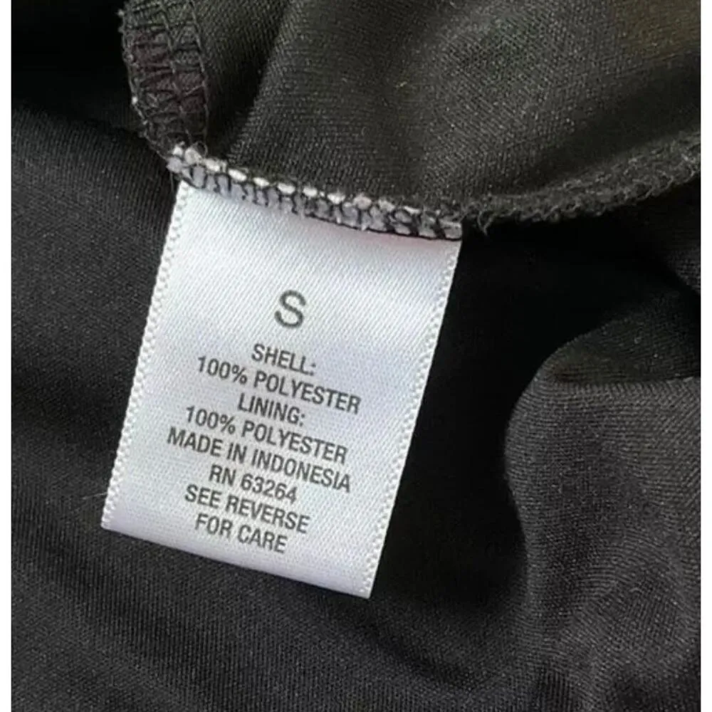 Roz & Ali Women Size Small Blouse Black Floral Shirt | 20-894 - Image 5