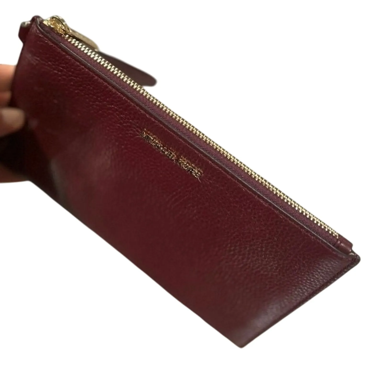 MICHAEL KORS Jet Set Large Leather Clutch Wristlet Wallet New with Tag MSRP $258 - Image 6