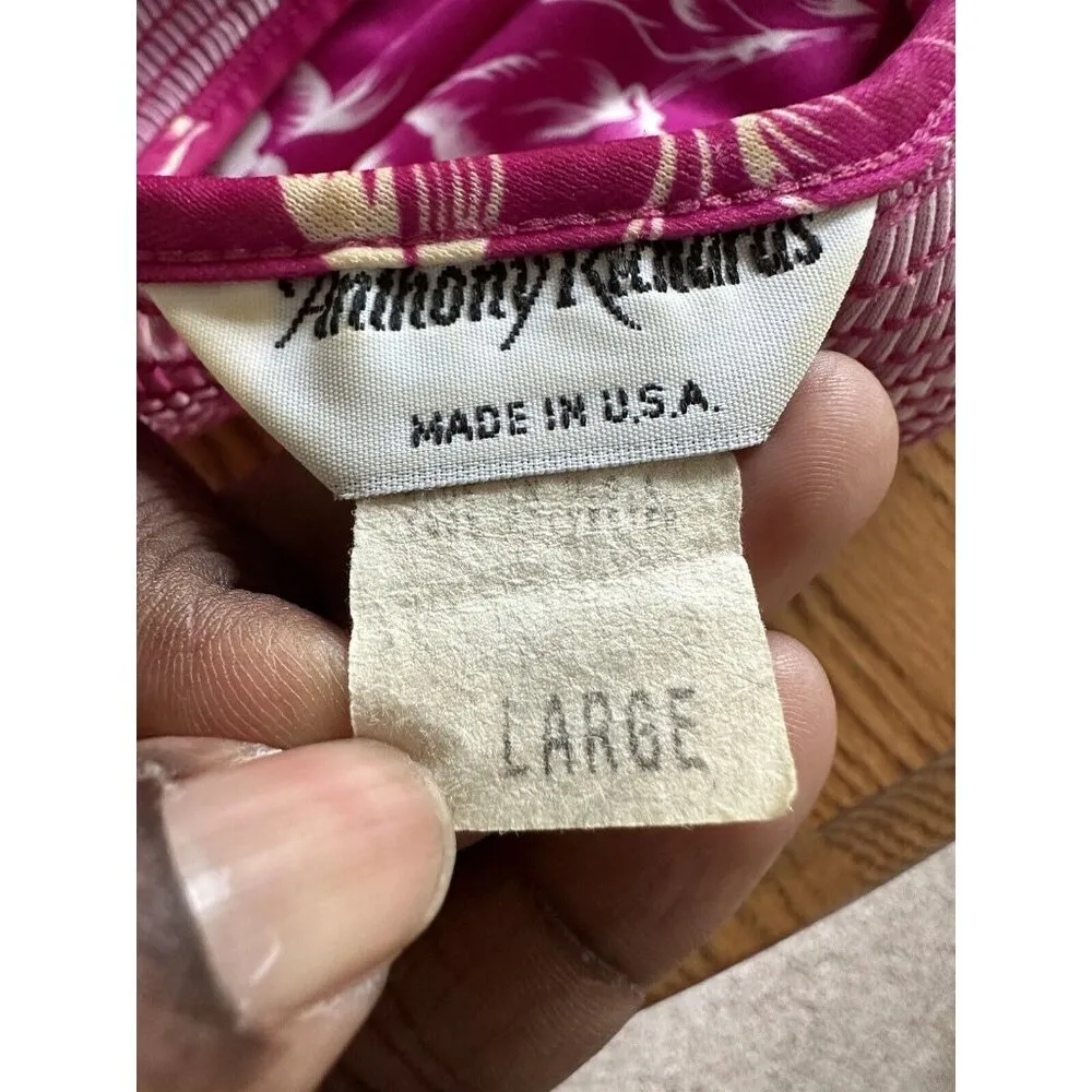 Anthony Richards Preowned Purple Floral Nightgown/House Dress Smocked Size L Size L - Image 6