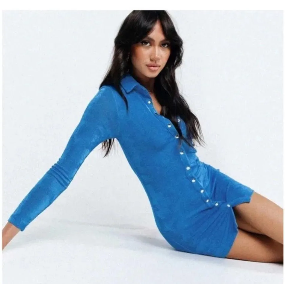 Princess Polly Long Sleeve Mini Dress - Image 3
