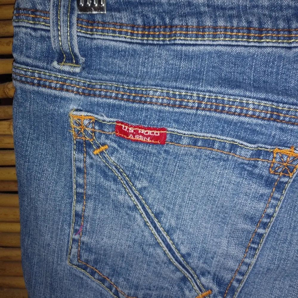 U.S. Polo Assn 5/6 29 Jeans Raw Hem Shorts - Image 4